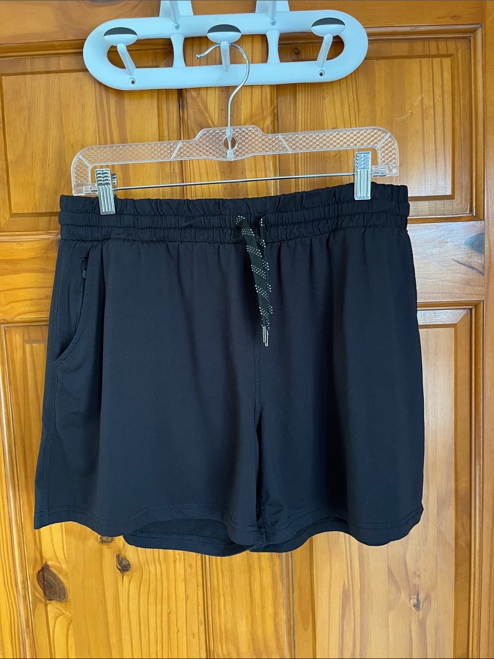 Pacific Trail Black Athletic Drawstring Shorts